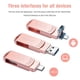 thumbnail image 3 of Richwell 3 in 1 128G Type-C + Micro USB + USB 3.0 Flash Disk, 3 of 5