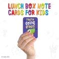 thumbnail image 4 of Tarjetas de afirmación Merka para niños Notas de almuerzo para niños Notas de lonchera para niños Juego de 50 tarjetas flash Tarjetas de afirmación diarias Notas de lonchera para niños Afirmación posi, 4 of 5