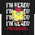 thumbnail image 3 of SpongeBob SquarePants - Ready For Baseball - Toddler And Youth Short Sleeve Graphic T-Shirt, 3 of 6