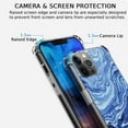 thumbnail image 3 of Blue Swirl Case for iPhone 12 Pro Max ,Aesthetic Art Design Pattern TPU Shock Proof Cover Case, 3 of 5