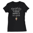 thumbnail image 6 of Fudge Ripple Ice Cream T-Shirt for Dessert Lovers!, 6 of 8