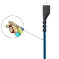 thumbnail image 6 of Cable for Arctis 3 5 7 Headphone Stereo-Cord Cable Gold-plated Plugs Cable Cord 200cm/78.74in, 6 of 7