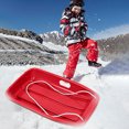 thumbnail image 5 of Sports Kids Snow Sled - 26×14in Sleds for Kids and Adult, Heavy Duty Sled, for 1-2 Riders with Handles and Pull Ropes, Ultimate Snow Toys for All Winter Conditions Outdoor Sledding Gift, 5 of 5