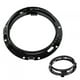 thumbnail image 5 of Soporte de anillo embellecedor de extensión para faro de motocicleta, 7 pulgadas, negro galvanizado, 5 of 10