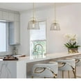 thumbnail image 2 of Westinghouse Lighting 6125100 Hallein One Light Indoor Pendant, Champagne Brass Finish & Smoke Grey Glass, 2 of 2