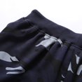thumbnail image 3 of SWSMCLT Men's Beach Soft Lightweight Fashion Gym Shorts Camo Printed Joggers Cotton Comfy Casual Track Shorts Navy Large, 3 of 4