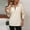 Beige, variant on Women's Casual Oversized Quarter Zip Sweatshirts Long Sleeve Solid Color Fall Fashion Pullover Jackets with Pockets Royal Blue L