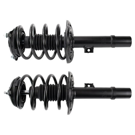 TRQ Front Strut & Coil Spring Assembly Set Driver & Passenger Sides Fits Select 16-21 Honda Civic 19-22 Insight