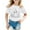 Light Green, variant on Teen Kid Diy Hand Painted Easter Outfit Boys Shirts Short Sleeve Summer Tops Girls T Shirts Size 12-13 Years