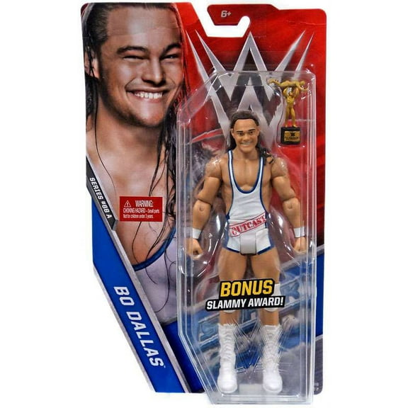 WWE Wrestling Series 68 Bo Dallas Action Figure (Bonus Slammy Award)