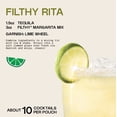 thumbnail image 7 of Filthy Margarita Mix Premium Cocktail Mixer, 32 fl oz Pouch (1-Pack), 7 of 7