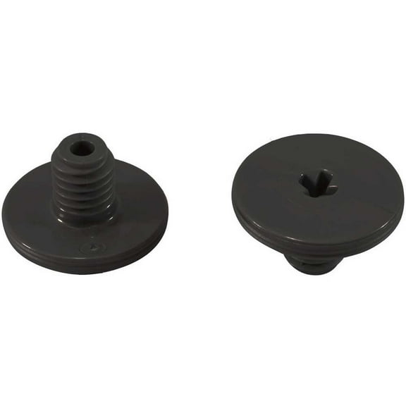 Polaris Quattro P40/Sport Retainer Screw, Black, 2-Pack R0838801