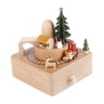 thumbnail image 1 of Cajas Musicales de Cuerda de Madera, Mecanismo Mecánico, Movimiento de Música B Sunnimix Caja de música, 1 of 6
