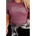 thumbnail image 4 of Heads Carolina Tails California Trip Graphic Tee T-Shirt, 4 of 8