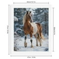 thumbnail image 2 of Paint by Numbers Kit for Adults, Snowy Horse Winter Scene Paint by Numbers, Easy Paint by Numbers Kit for Adults Beginner, DIY Adult Paint by Number Kits on Canvas, 12x16in Home Decor, 2 of 7