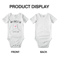 thumbnail image 3 of My Uncle In Alaska Loves Me Baby Romper Boy Girl Clothing 6-12 Months, 3 of 5