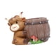 thumbnail image 5 of Bonita maceta de resina multiusos con forma de animal, figura de ganado, adorno artesanal D, 5 of 8