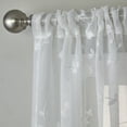 thumbnail image 2 of SKL Home Embroidered Rod Pocket Sheer Curtain Panel, 52" x 84", 2 of 5