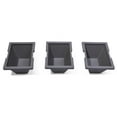 thumbnail image 6 of Step2 Lakewood 26" Tall Dark Cedar Raised Outdoor Rectangle Resin Planter, 6 of 28