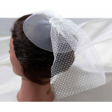 Vintage Lace Veil - Veil Headpiece White