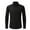 Black, variant on Azrian Long Sleeve with Turn-down Collar and Button Shirt for Men,Men Casual Fashion Whole Colored Turn-down Collar Button Long Sleeve Business Shirt Blouse