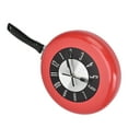 thumbnail image 3 of Frying Pan Wall Clock, Decorative Hanging Clocks Clear Reading Large Digital Dial  For Dining Room For Restaurants For Bars, 3 of 8
