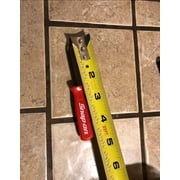 Snap-on tools Mini pocket pry bar w/clip Red white logo
