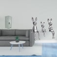 thumbnail image 2 of Organizador De Armario De Almacenamiento Apilable Que Ahorra Espacio Con Estatuas De Figuras De Familia De Conejos Para Exhibir En El Escritorio Del Hogar, Apartamento Y Decoración De, 2 of 8