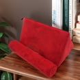 thumbnail image 4 of Yiaieng Tablet Pillow Stand, Cushion Tablet Stand & Holder, Universal Phone and Pad Holder for Lap, Knee, Sofa and Bed (Red), 4 of 8