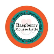 Raspberry Mousse Latte, Single Serve Pods for Keurig K-cup Brewers