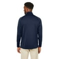 thumbnail image 2 of CORE365 CE801 Unisex Fusion ChromaSoft™ Fleece Quarter-Zip Pullover-Classic Navy-2XL, 2 of 3