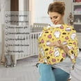 thumbnail image 4 of Haiem Rabbit Hunger Baby Nursing Cover & Nursing Poncho - Multi Use Cover for Baby Car Seat Canopy, Stroller Cover, 360°Full Privacy Breastfeeding Coverage, 4 of 9