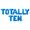 Blue, variant on Letter Balloons - TOTALLY TEN 16" Inch Alphabet Letters Foil Mylar Balloon 10th Birthday Party Banner (Blue)