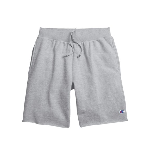 Champion Life Mens Reverse Weave Cut-Off Shorts, XS, Oxford Grey