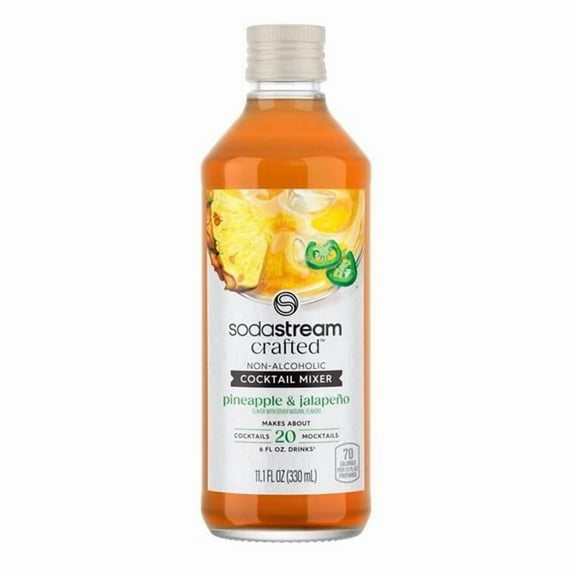 Sodastream 11.1 fl oz Pineapple Jalapeno Lime Craft Mixer