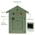 thumbnail image 4 of Pluokvzr Cuckoo Clock with Chimer Minimalist Cuckoo Sound Clock with Pendulum Delicate Cuckoo Clock Bird House Battery Powered Cu, 4 of 10