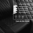 thumbnail image 3 of "Universal Auto Asiento Cuero Funda Lavables 9pzs Accesorios Malubero  Gris negra ", 3 of 5