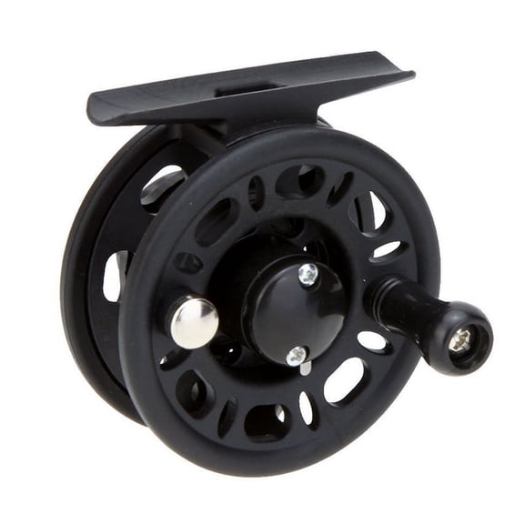 Plastic fly reel river fishing Stream left / right exchange possible (reel diameter 42 mm)