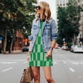 thumbnail image 4 of KLL green party Pattern Womens Summer Dresses 2025,Loose Round Neck Sleeveless Sundresses Tank Dresses with Pockets, 4 of 7