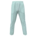 thumbnail image 3 of Mrzhqd Mens Sweatpants Casual Drawstring Pants Sportswear Trousers Mint Green 3Xl, 3 of 5