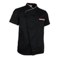thumbnail image 1 of Chaqueta para mujer, de cocina de Hotel, botón a presión de verano, camarero fino Zulema Chaqueta de Chef de Hombre, 1 of 8