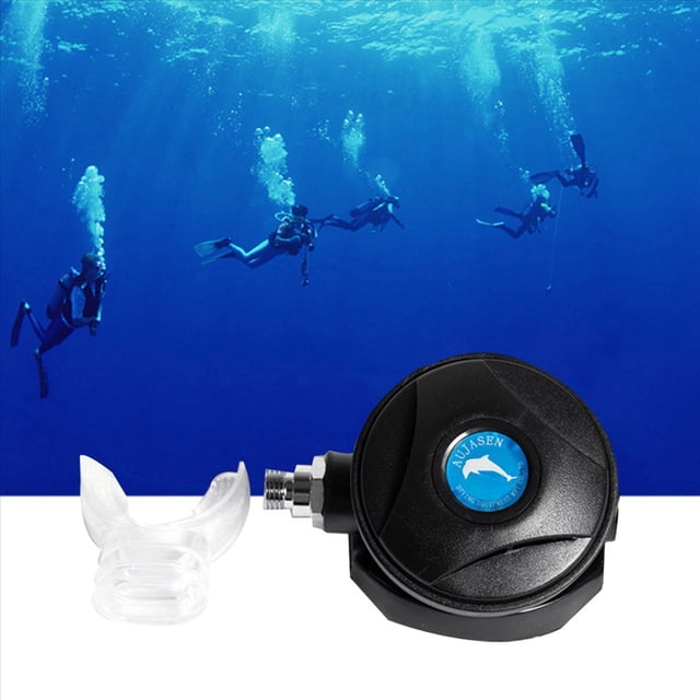 10X Régulateur de Plongée sous-Marine 2ème Étage Professionnel Régulateur de Plongée sous-Marine Pieuvre Noir