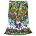 thumbnail image 2 of Manta de franela para cama o sofá de Plants Vs. Zombies, decoración de habitación, 50 x 40 pulgadas, 2 of 4
