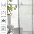 thumbnail image 5 of NEWEEN Sheer Curtains 95 inch Length 2 Panels Set White Curtains Clear Curtains Basic Rod Pocket Panel for Bedroom Living Room Yard Kitchen(55" X 95", Gray), 5 of 7