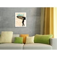 thumbnail image 4 of Greetings from Hawaii - Hawaiian Surfer - Vintage Travel Poster by Wade Koniakowsky - Bamboo Fine Art 290gsm Paper Print (Unframed) 18x24in, 4 of 4