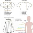 thumbnail image 6 of Women's Wear Beautiful Indian Pakistani Designer Stitched Blouse Skirt Dupatta Choli ( Blue, XL - 44 ), 6 of 7