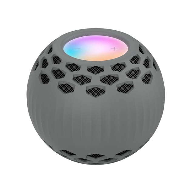 Funda protectora para HomePod Mini Altavoz inteligente con estuche de transporte portátil Estuche de silicona a prueba de polvo