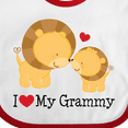 thumbnail image 4 of Inktastic I Love My Grammy Boys or Girls Baby Bib, 4 of 4