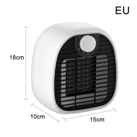 

PTC Leafless Fan Heater Desktop Heater Small Electric Heater