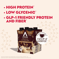 thumbnail image 6 of Atkins Café au Lait Iced Coffee Flavored High Protein Shake, Low Sugar and Low Carb, Keto Friendly, Ready to Drink Protein Shake, 4 Count, 6 of 10